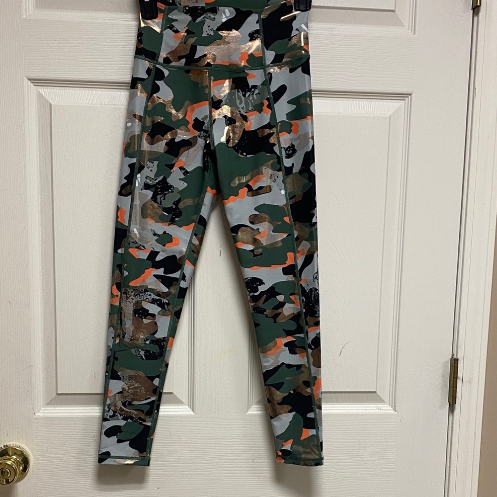 Kinesis Womens  XS Metallic Camouflage Leggings